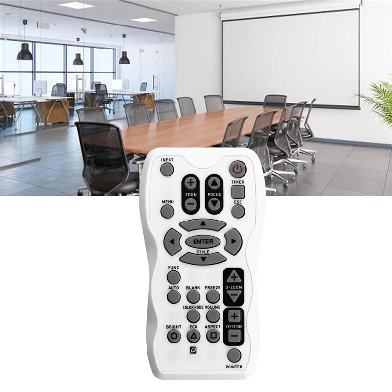 Replace YT-110 Projector Remote Control for Casio XJ-A141, XJ-A146, XJ-A241, XJ-A246, XJ-A251, XJ-A256, XJ-M250