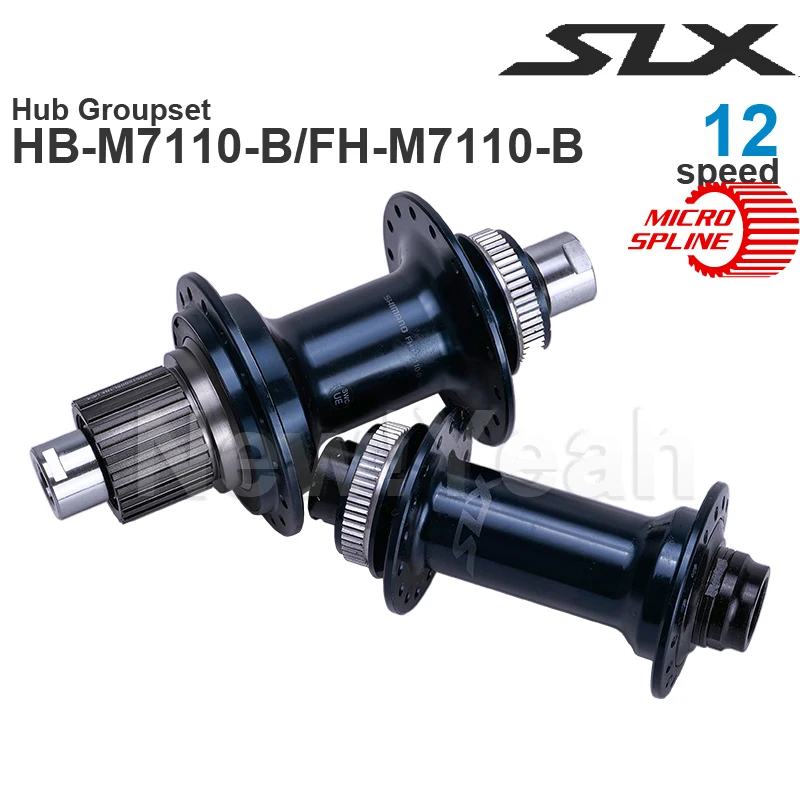 SHIMANO SLX M7100 M7110 HUB Groupset Front Hub 110 100x15 mm and 