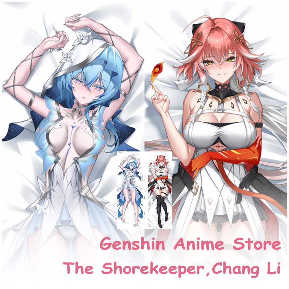 

Game Wuthering Waves The Shorekeeper Chang Li Dakimakura Cover Pillowcase Otaku Sleeping Cushion Cover Hugging Body Cosplay Prop