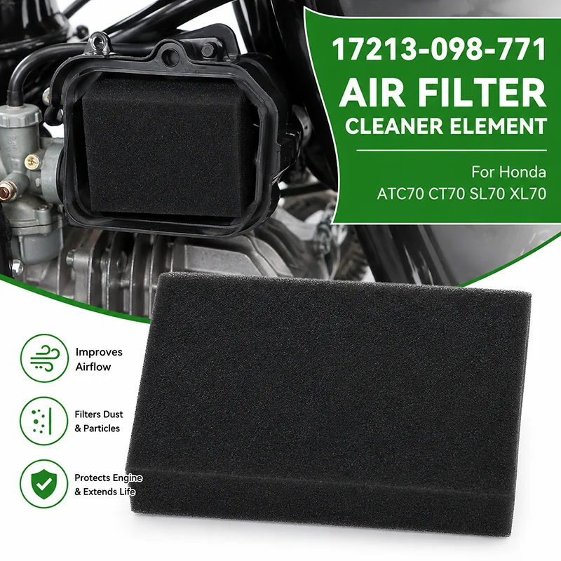 17213-098-771 Air Filter Cleaner Element For Honda ATC70 CT70 SL70 XL70