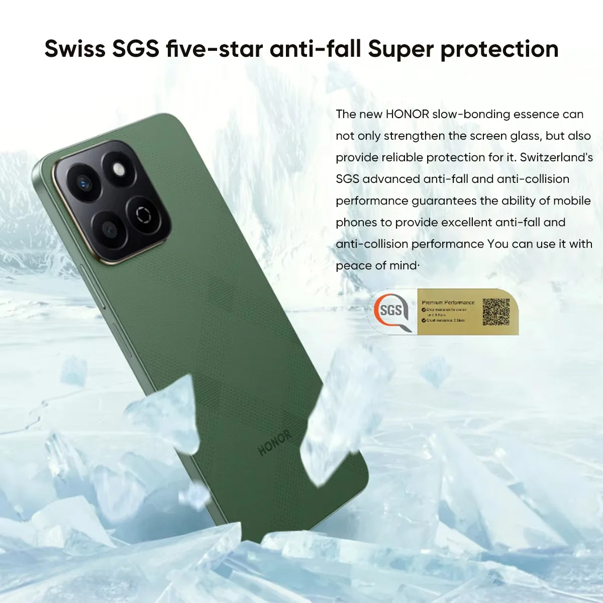 HONOR 200 Smart 5G Smartphone Versión Global, IP64, SGS, Batería de 5200 mAh, Supercarga de 35 W, Snapdragon 4 Gen 2, 50 MP, Modo de Alto Volumen del 300%, OTG 6