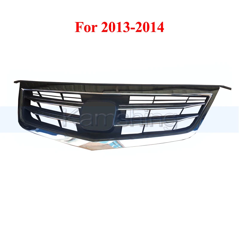Car Front Bumper Grill Mask Radiator Grille For Honda Spirior Europe Accord 2009-2014 Racing Grills