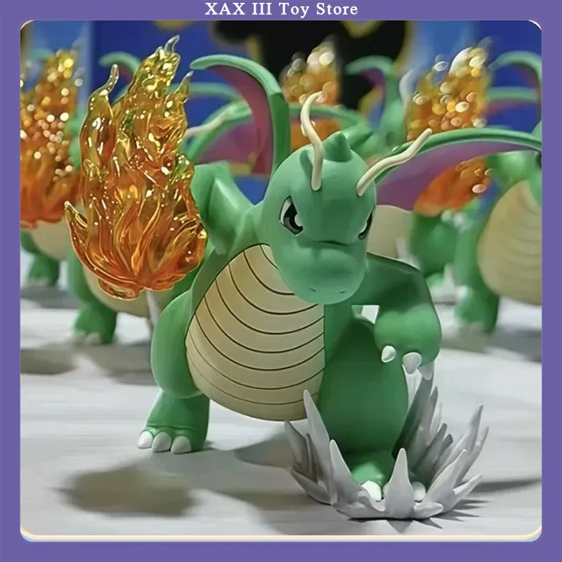 10cm 포켓몬 액션 피규어 파이어 펀치 드래곤라이트 GK 애니메이션 피규어 인기 장난감 모델 장식품 소년 애니메이션 인형 선물