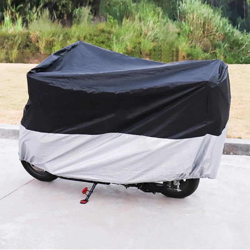 Cubierta impermeable para motocicleta al aire libre para bicicleta impermeable Biker impermeable Protector Moto tienda de campaña funda gruesa toldo tienda