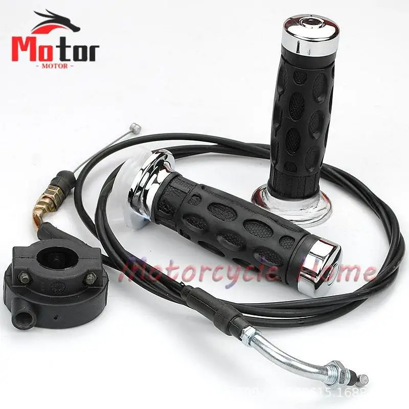 

Набор поворотных ручек дроссельной заслонки HotRoyitay с тросом дроссельной заслонки руля 7/8 " или 22 мм для мотороллера 50cc 80cc 125cc 150cc QMB139 GY6