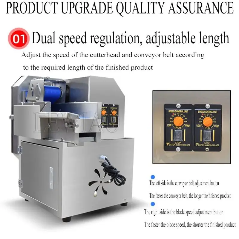 Máquina multifuncional de corte de vegetais cnc, apio, cebola verde, segmento de corte, fatiador de rabanete, 220v