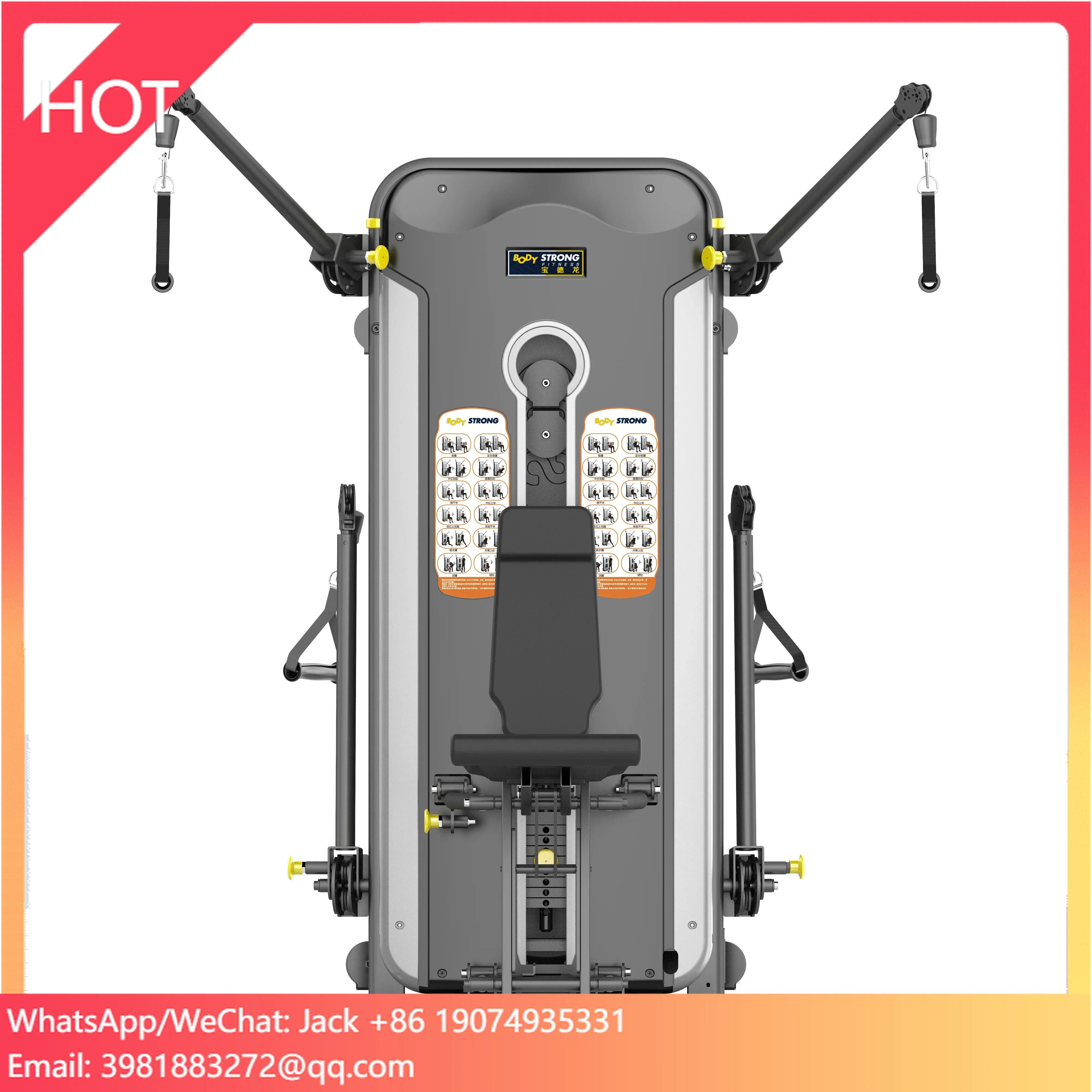 Commercial Body Building Gym Strength Machine Gym Equipment Multi-Hip