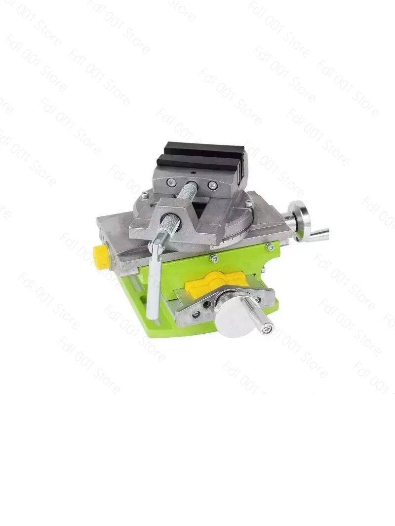 Precision Cross Slide Vise Drill Press Vise Milling Two-Way Moving Worktable Clamp Tool - view 3