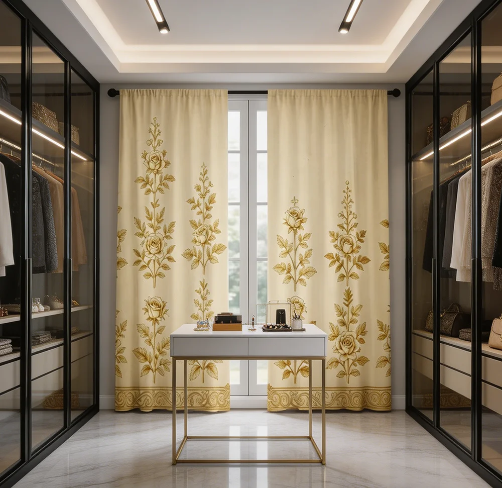 2PCS Digital Printed Curtains, - Home Decor Window Blinds 评论和价格