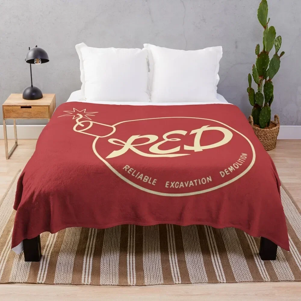 

TF2 Red Team Throw Blanket Hairys Luxury Designer Travel Retros Blankets