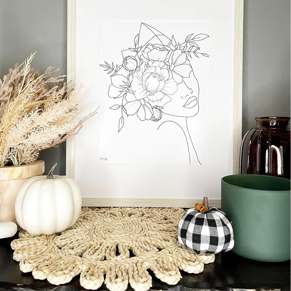 4/8/12PCS Woven Placemat Boho Straw Placemat Natural Braided Tablemat Farmhouse Decor for Wedding Thanksgiving Party 30cm