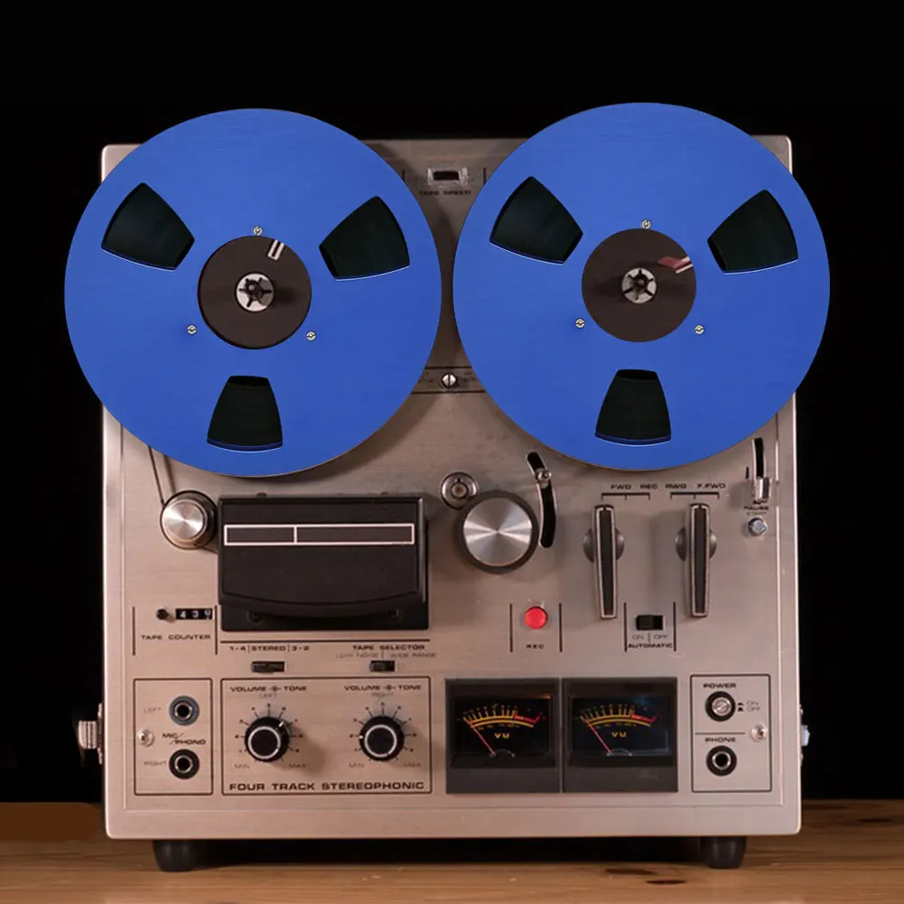 Bobina di nastro vuoto da 1/4 da 10,5 pollici Bobina di nastro vuoto a 3 fori per bobina a bobina Parte di ricambio della macchina di apertura del registratore a nastro