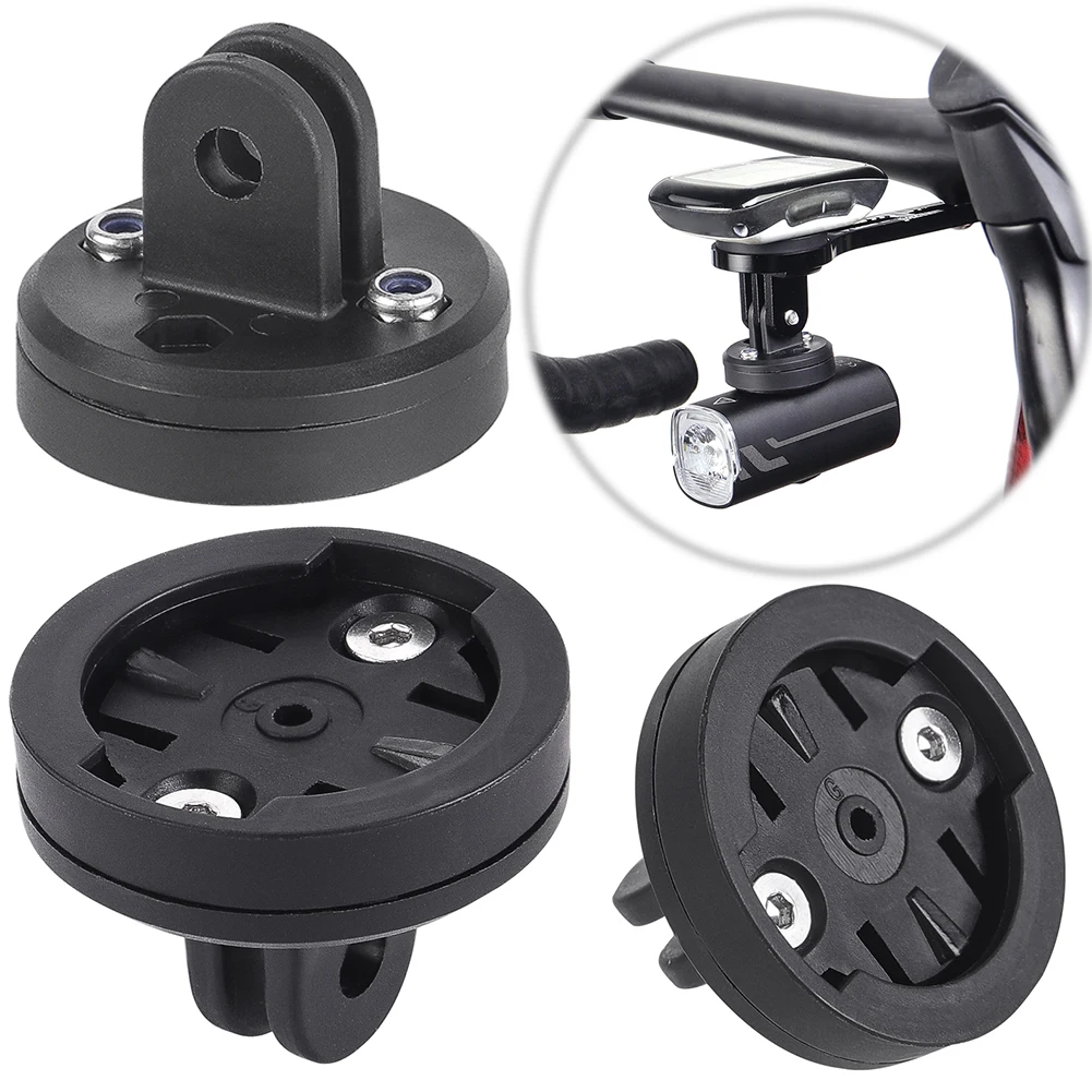 

Bicycle Camera Headlight Holder Adjustable Angle Bike Computer Fixing Base Multifunctional for Garmin/XOSS/Magene/BlackBird/iGS