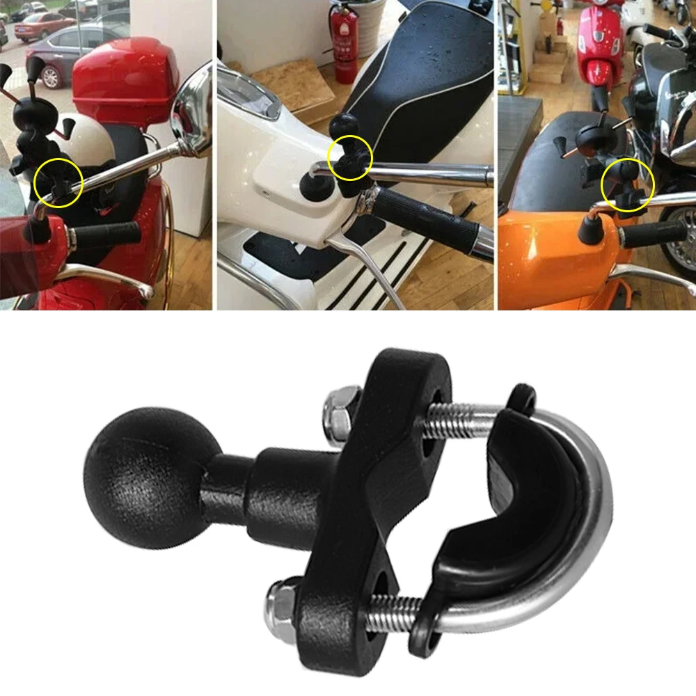 Motorcycle Handlebar 1'' Ball Car Headrest Ball Head GPS U-Bolt Holder Mount Motorcycle bike Base Camera Phone Accessories