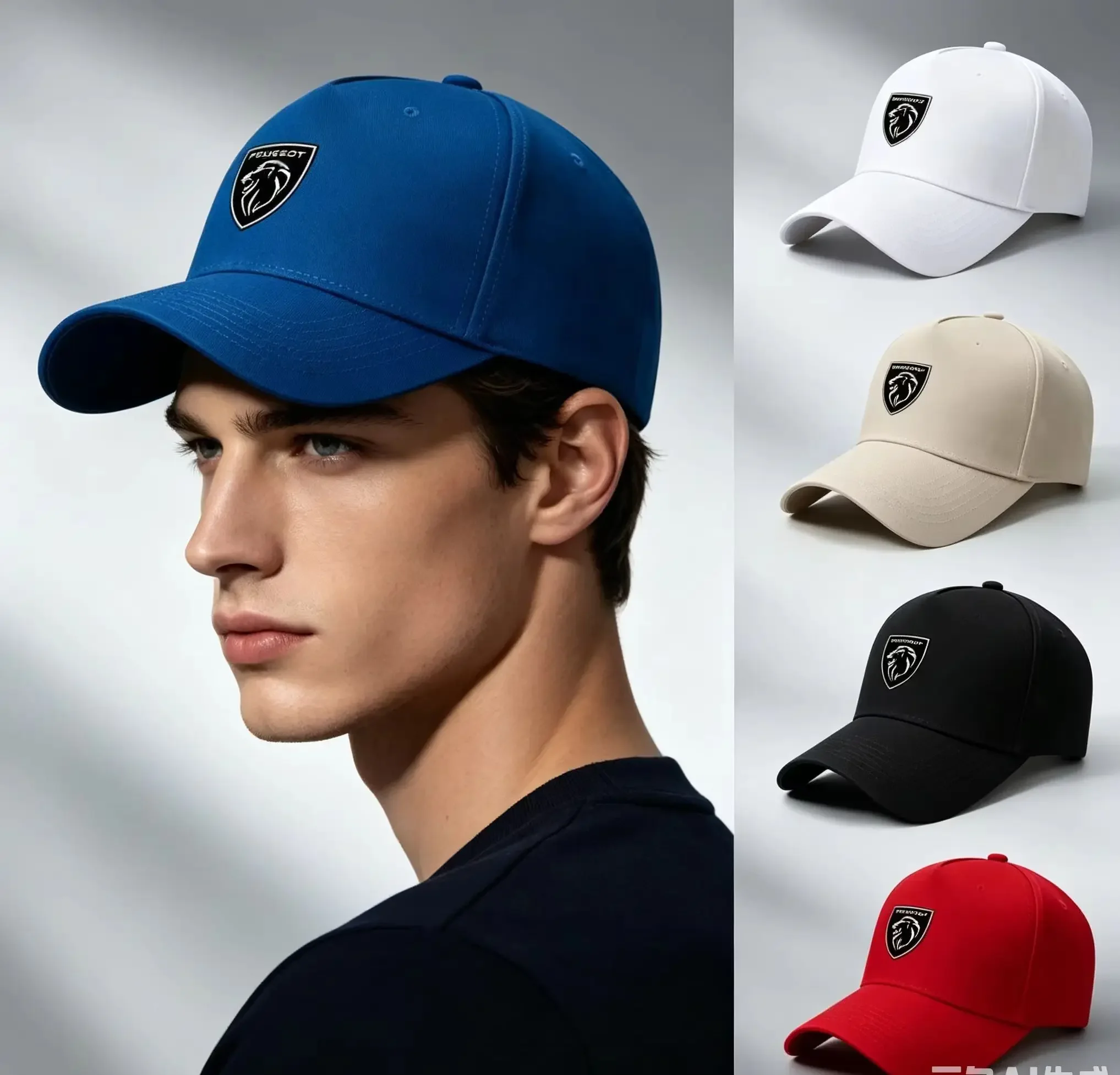 Unisex Adjustable Cotton Baseball Cap Snapback Sun Hat for Outdoor Sports Casual Printed Four Seasons Adult Daily Wear Gift