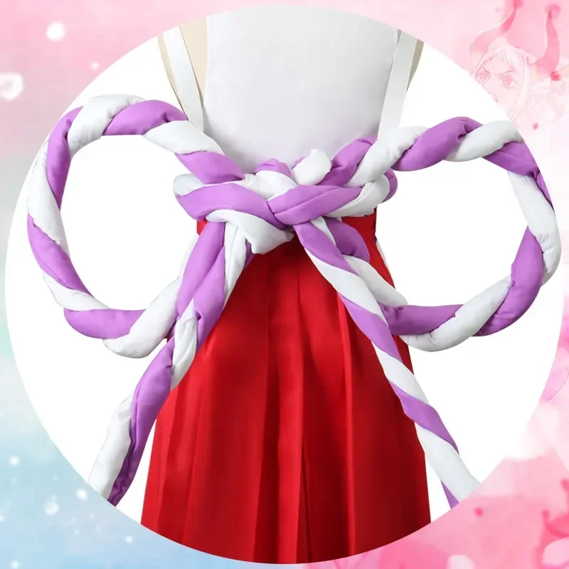 Yamato Anime Cosplay OnePiece Gilet e pantaloni Costume Cosplay Yamato Nico Robin Abiti per adulti Uniforme da festa di carnevale di Halloween