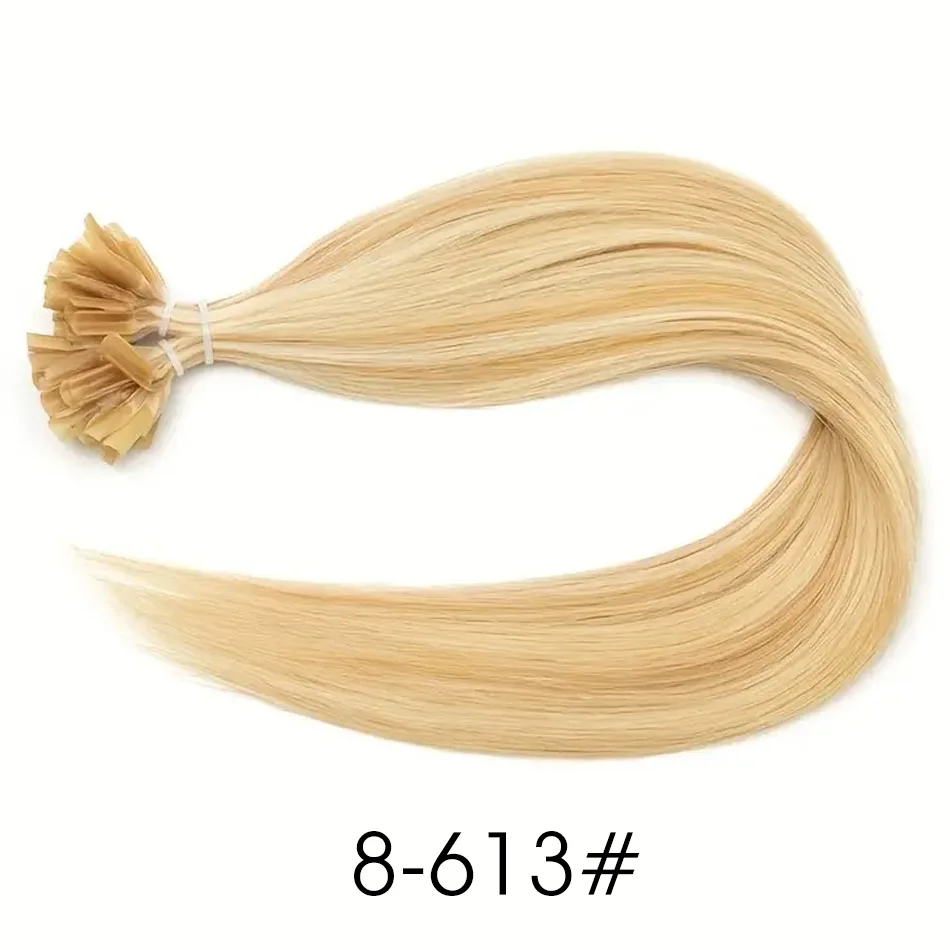 Cheratina U tip Hair Extensions Remy Hair 50 g/pacco 1g/trefoli origina Human Hair k tip hair extensions capelli umani