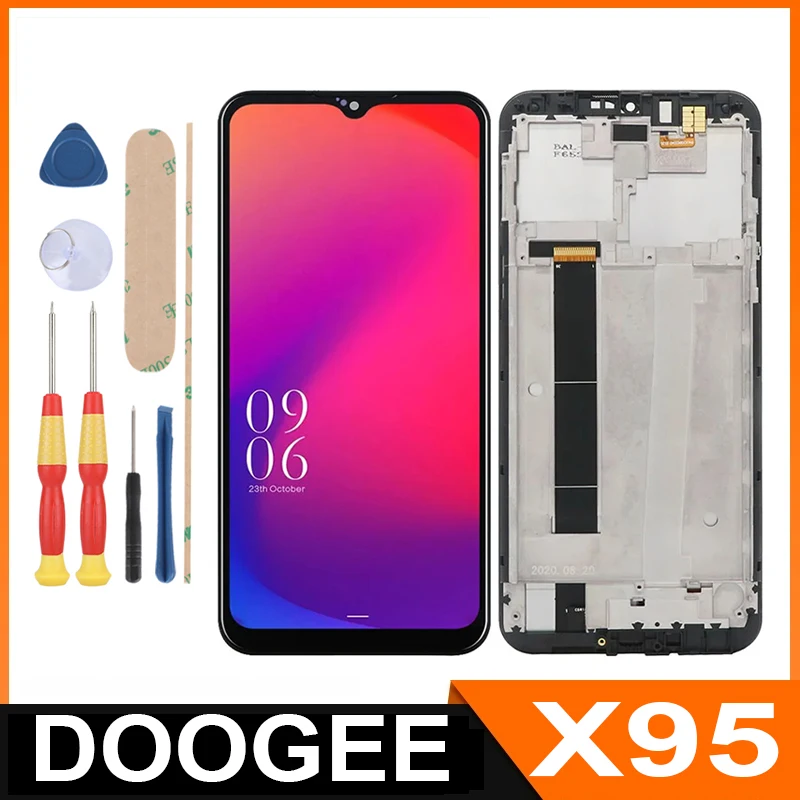 

For DOOGEE X95/ 5.5" FHD+ LCD Display + Touch Screen + With Frame