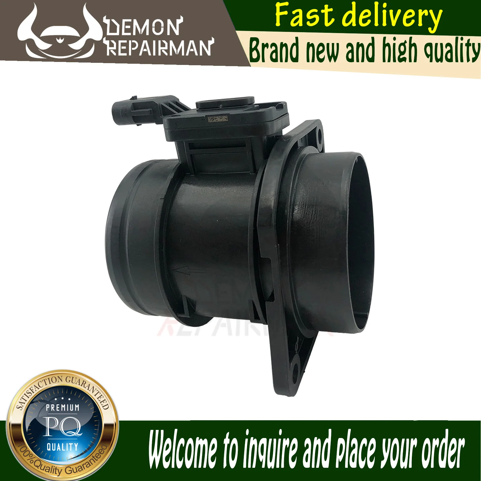 

04L 906 461 B 5WK98102 Mass Air Flow MAF Sensor Compatible with Audi A1 1.41L A3 A4 A5 Q2 2L SEAT LEON ARONA SKODA OCTAVIA 1.6L