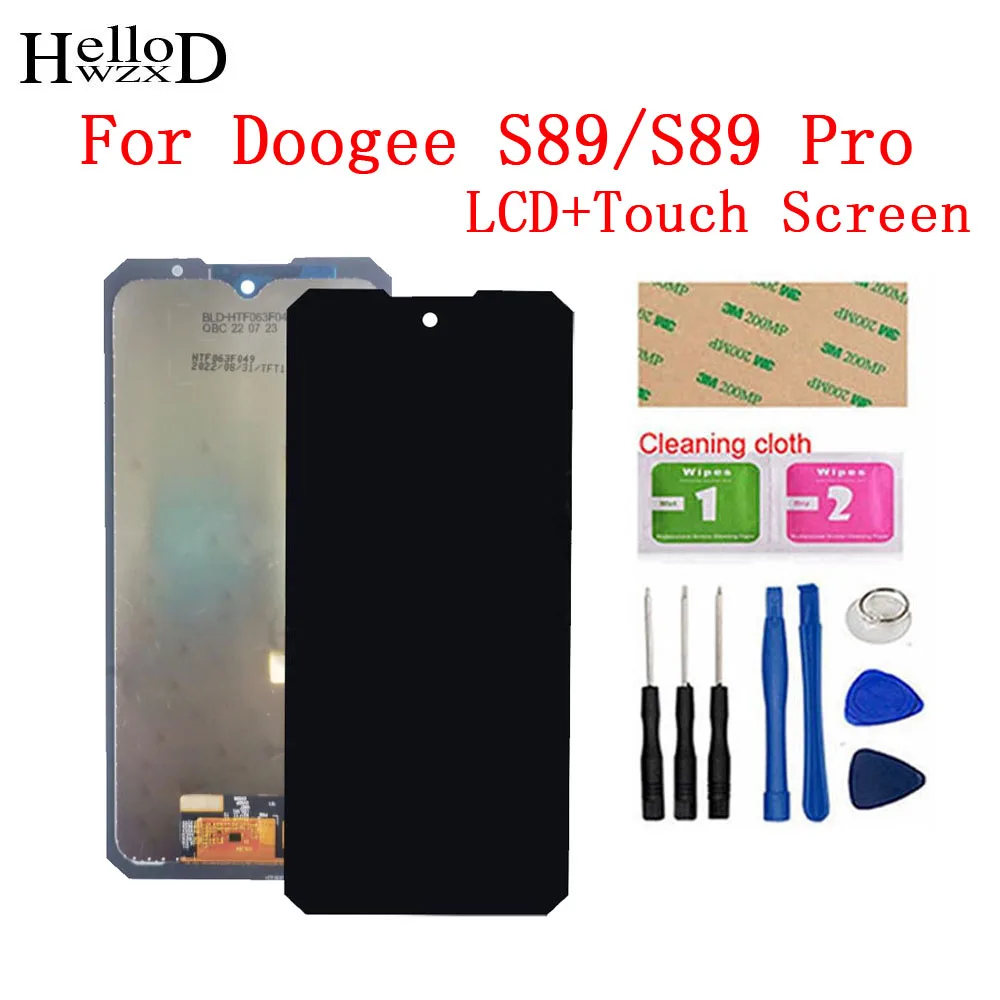 

6,3 "Оригинальный ЖК-дисплей для DOOGEE S89/S89 Pro, сенсорный экран, 100% тест S89 S89Pro, дигитайзер в сборе, запасные части для ремонта