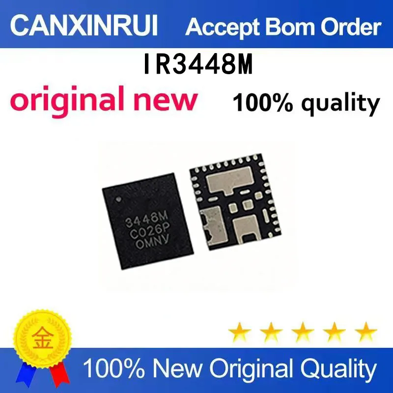 (5-100 PCS)  New IR3448MTRPBF IR3448M silk screen 3448M QFN28 chip IC