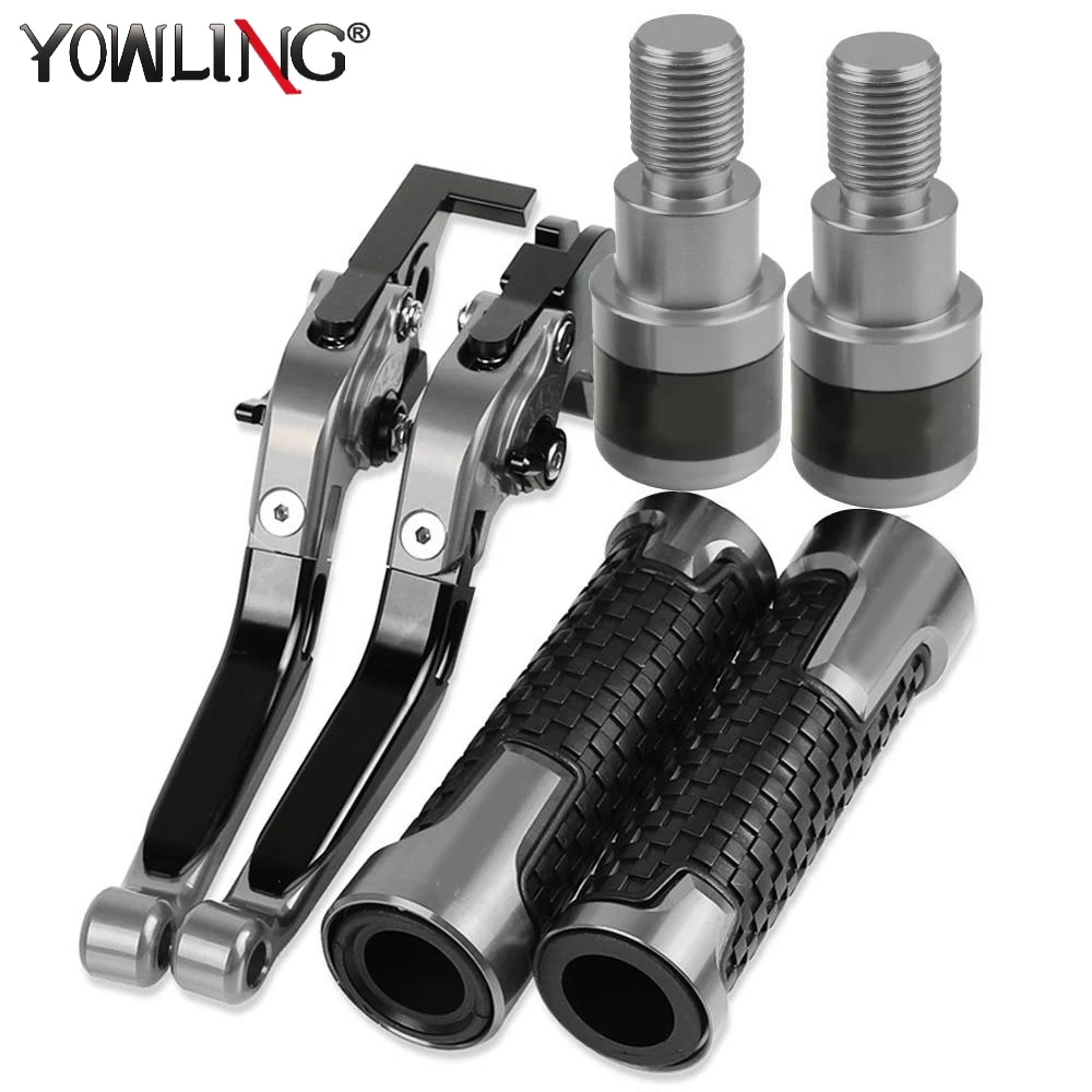 TMAX530 SX DX Motorcycle Accessories Brake Clutch Levers Handlebar Hand Grip Ends For YAMAHA T-MAX 500 TMAX560 2018 -2024 2023