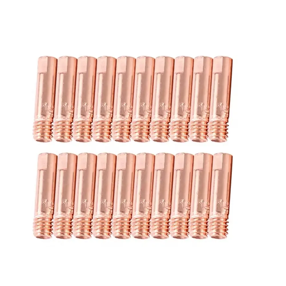 5Pcs Spitze Düse MB-15AK M6 * 25mm Schweißen Taschenlampe Kontakt Spitze Düse 0,6/0,8/0,9/1,0/1,2mm Für MB-15AK 14AK MIG/MAG Teile – Detail 8