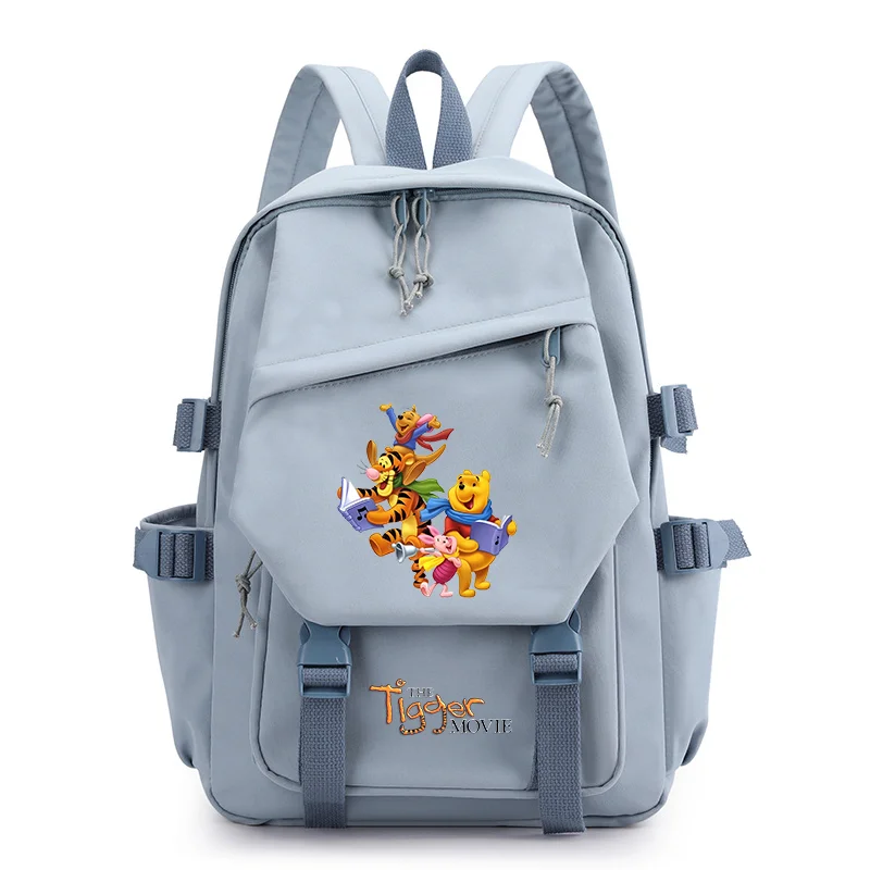 Disney-Mochila para adolescentes, The Tigger Movie, Bagpack Kawaii para mulheres, Sacos de viagem para meninos e meninas, Sacos escolares para crianças