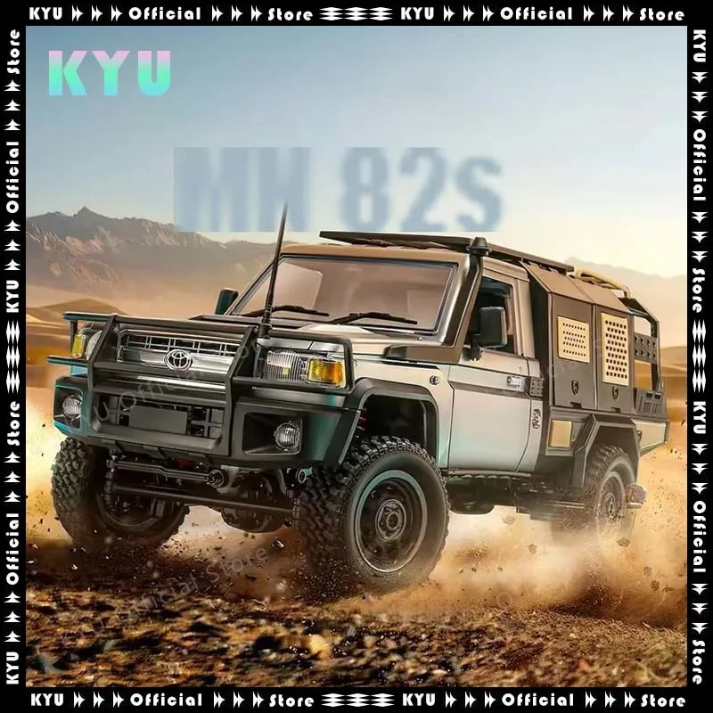 New MN82s 1/12 Full Scale Rc Pickup Truck Four-Wheel Drive Climbing Car Remote Control Off-Road Vehicle Toys Model For Boys Gift