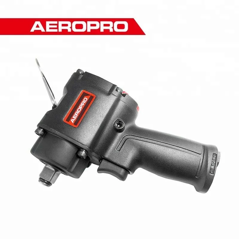 AEROPRO AP7426 Professional 1/2 inch Twin Hammer Mini Impact Wrench Air Wheel Nut Remover Pneumatic Wrenches