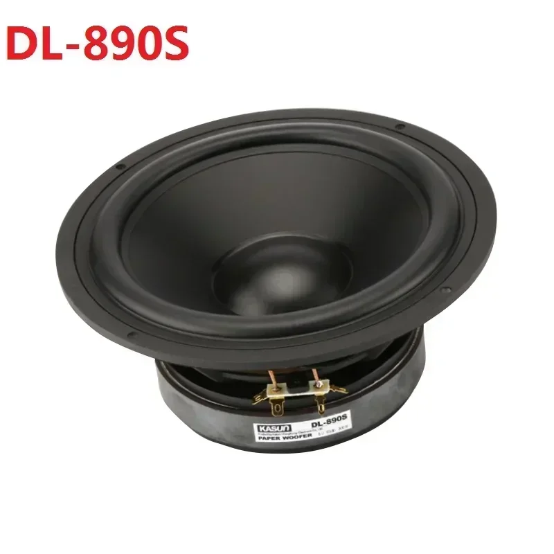 1 Pieces KASUN DL-890S/KS-8014 8'' Hi-Fi Home Audio DIY Subwoofer Speaker Driver Deep Bass Suspension 8ohm/300W Fs=28Hz OD=218mm