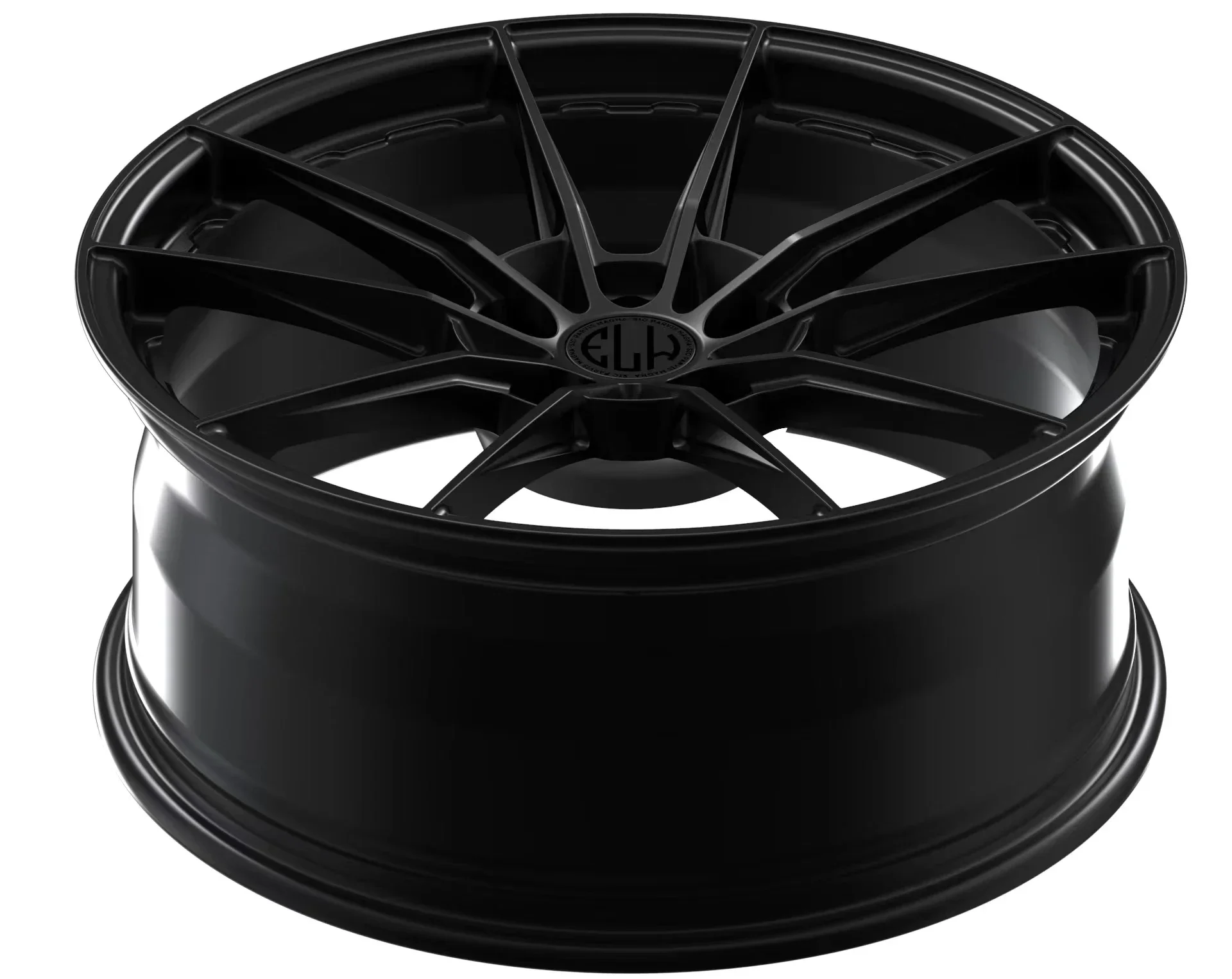 Customized 20 inch 5x120 matte black alloy monoblock forged concave car wheels rims for BMW 6 Series