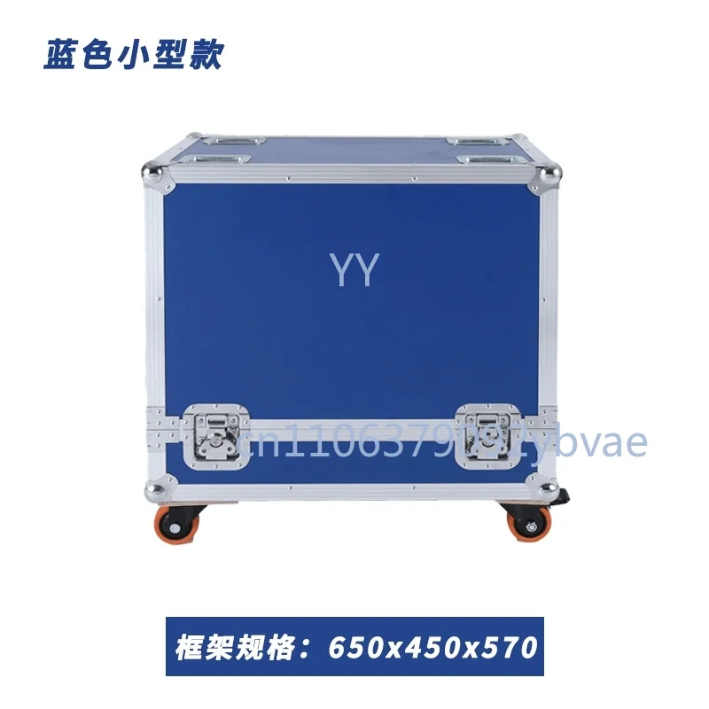 Large Aluminum Alloy Air Transport Box Long Travel Protective Case for Stage Performance Customizable Musical Instrument Case