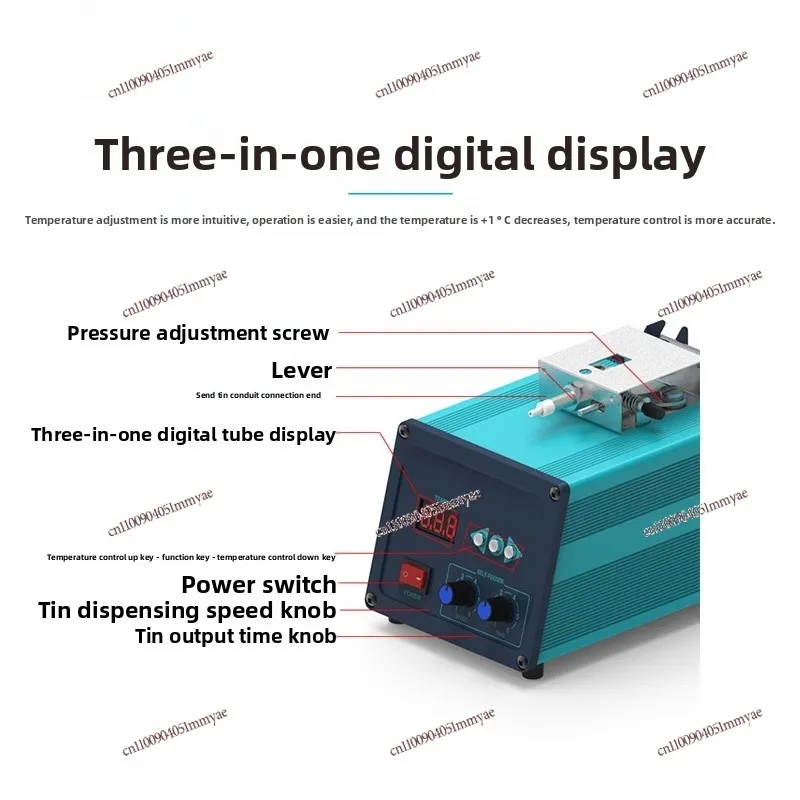 Electric soldering iron automatic soldering machine constant temperature welding table 120w high power foot pedal type