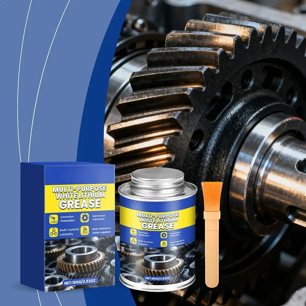 

Многоцелевая белая литиевая смазка для снижения шума, разглаживания, очистки и предотвращения коррозии в автомобиле