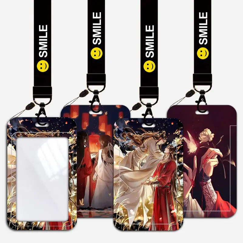 Chinese TV Series TGCF Tian Guan Ci Fu MXTX Xie Lian Hua Cheng Card Protective Cover ID Card Cover Card Holder Card Bag gift