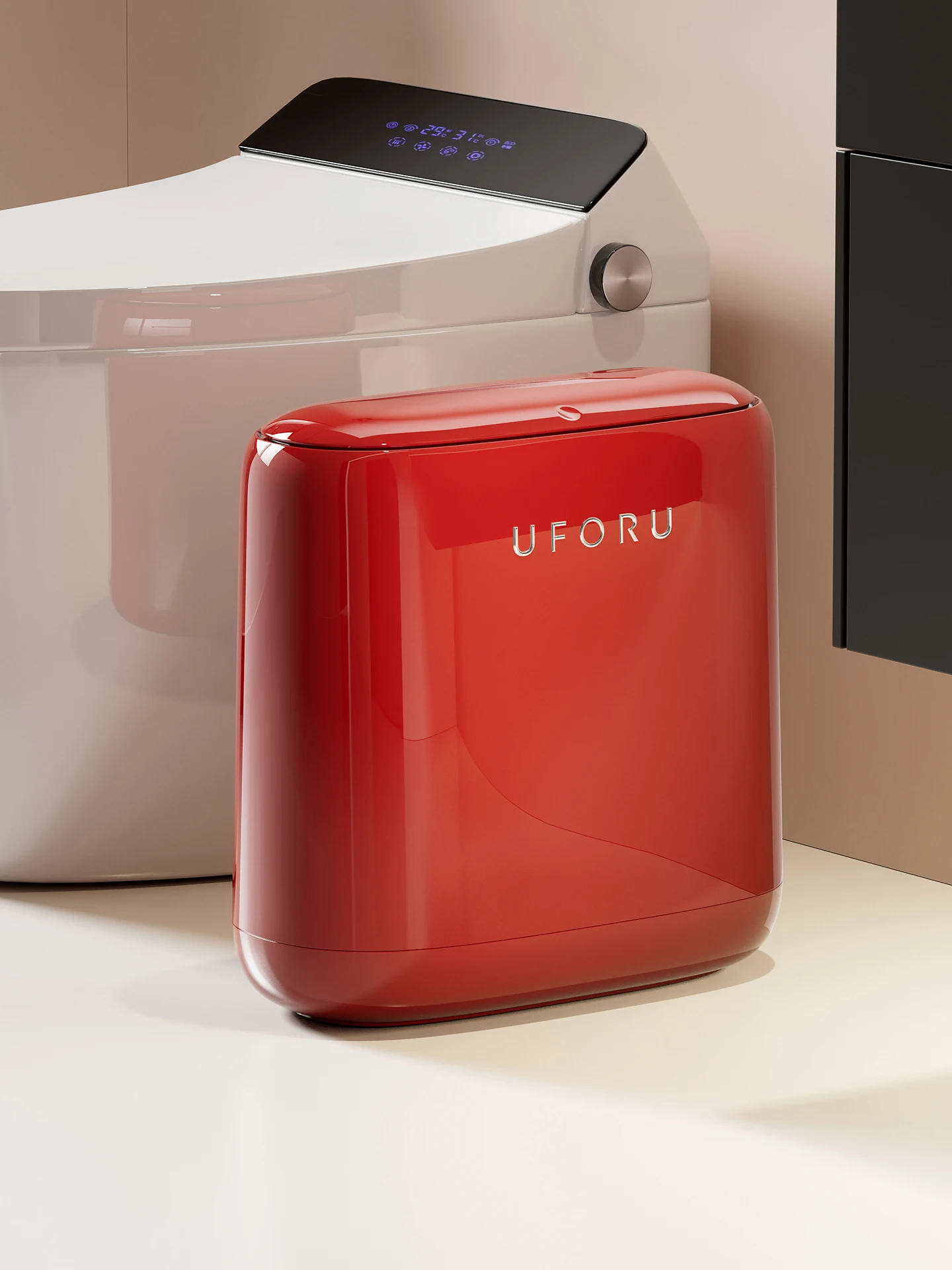 

2025 New Vintage Sle Large Capaci Covered Toilet Tra Can Luxury High End Paper Basket for Home Batoom Kitchen Living ...