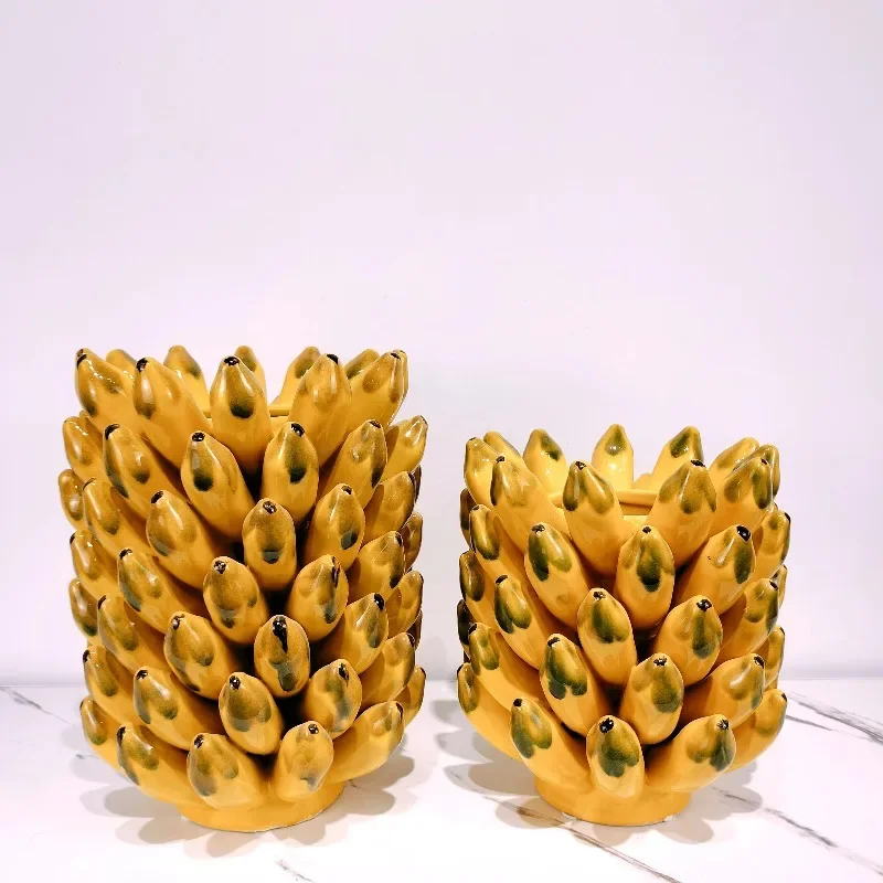 Modern Luxury Decoration Table Decoration Interior Design Wedding Festival Fruit Ceramic Vase Decoration
