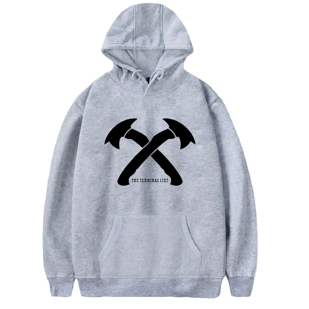 The Terminal List Hoodie Unisexแขนยาวผู้หญิงผู้ชายHooded Sweatshirtอเมริกันทีวีซีรีส์เสื้อผ้าแฟชั่น