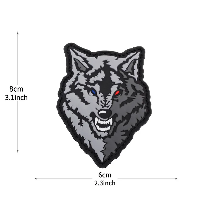 Parche PVC tigre táctico con velcro – Insignia militar de moral - imagen 5
