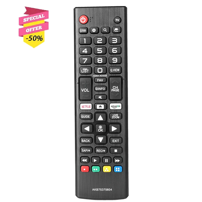 AKB75375604 Remote Control Fit For LG SMART LED LC TV 43UK6300PUE 32LK610BPUA 49UK6300PUE 55UK6300PUE 55UK7700PUD  55UK7700AUB