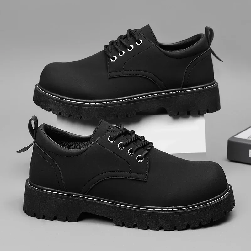 

Mens Dress Shoes Leather Office Work Loafers Casual Platform Sneakers Outdoor Walking Fashion Sport Luxury Designer Summer