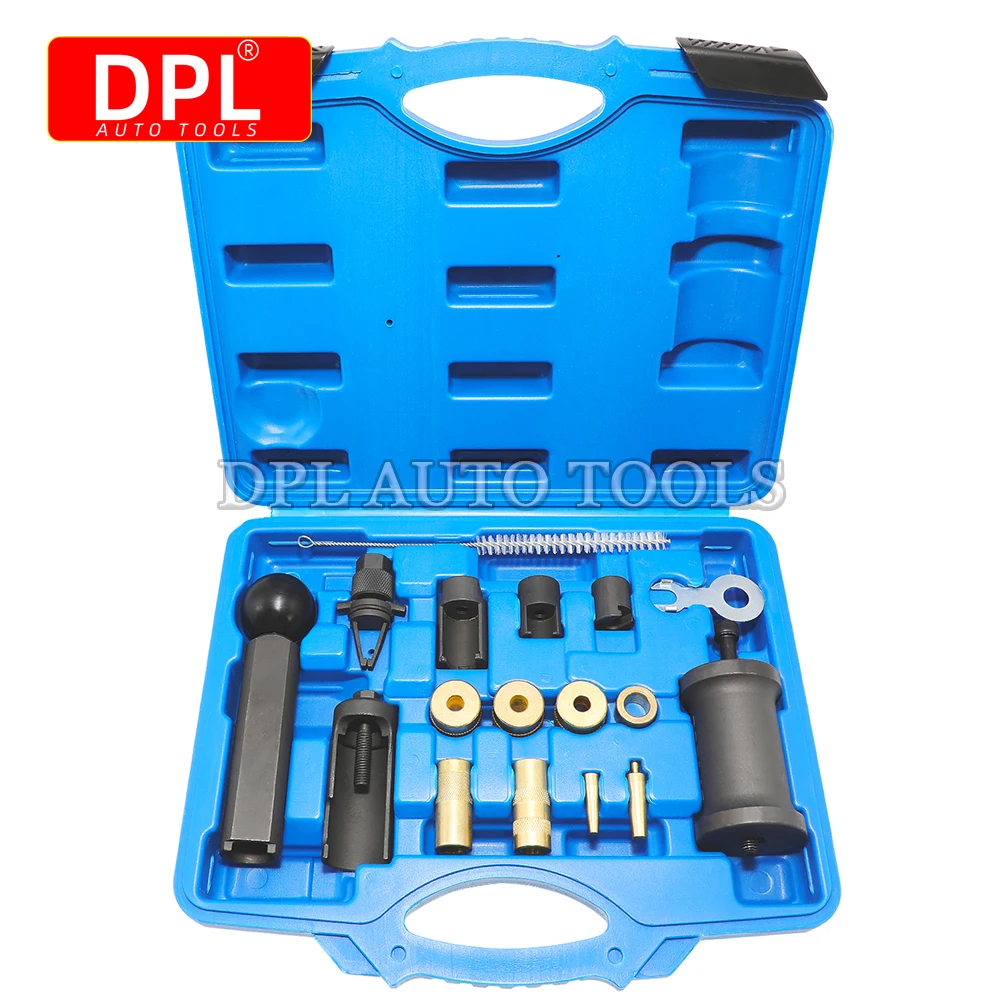 

18PCS FSI Fuel Injector Service Tool Puller Set Injector Remover And Installer Tool Set For VAG Audi VW FSI Petrol