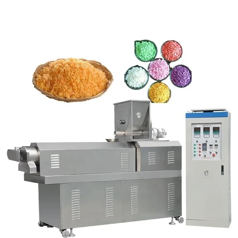 Extrusora Automática para Producción de Pan Rallado Panko, 200-500 kg/h, Máquina Extrusora para Hacer Pan Rallado