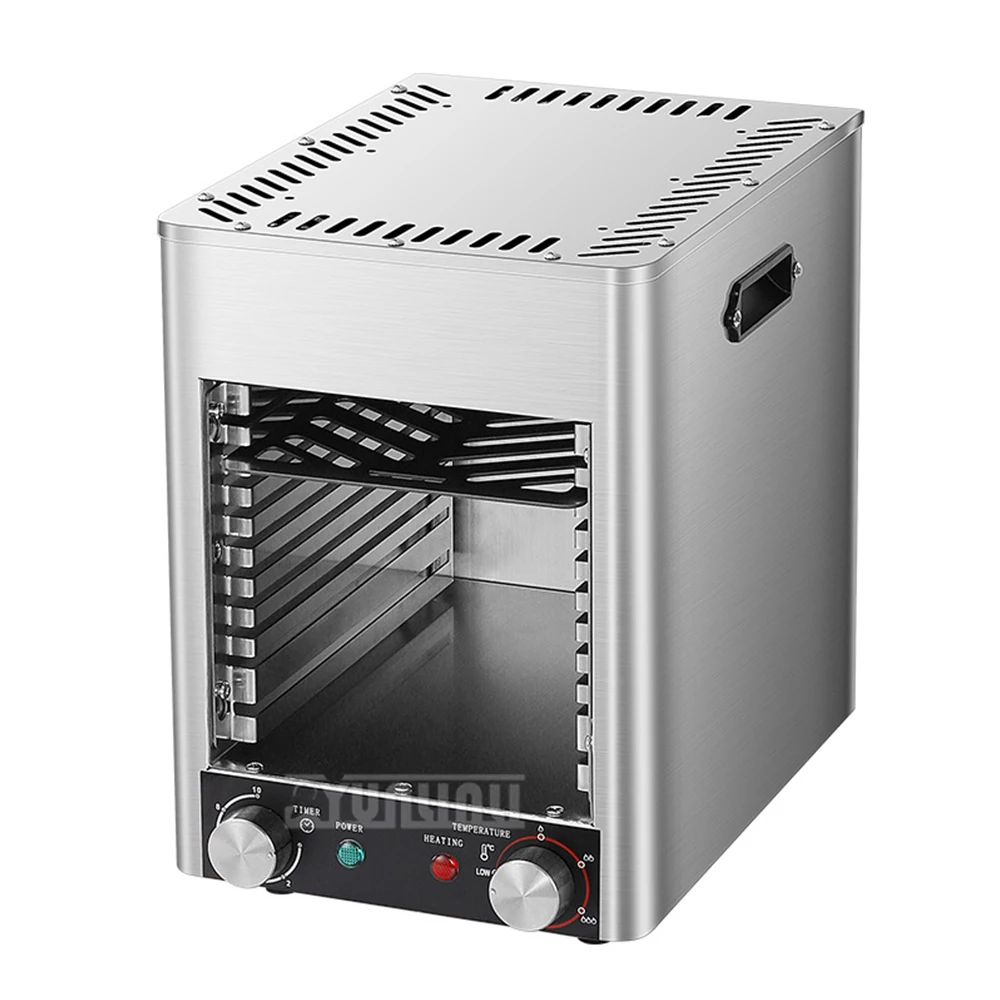 متعددة الوظائف ارتفاع درجة الحرارة Churrasqueira Elétrica دخاني آلة قلي شرائح اللحم شواء