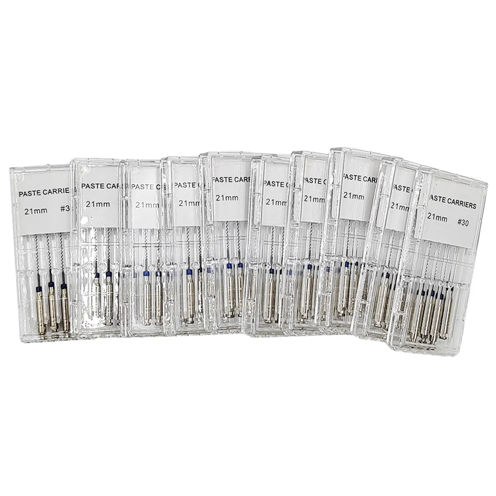 Obrázek 6: 50box AG 21/25mm zubní lentulo pasta dopravci endodontic reamers vrtačka brousky endo souborů zubař materiálů měřici zařízení