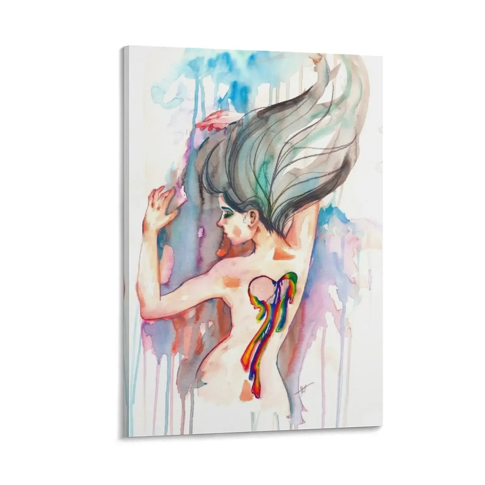 

It's in My Blood Canvas Painting bedrooms decor decorations for the room Decorative painting for bedroom
