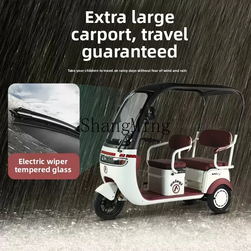 ZYH جديد سقيفة دراجة ثلاثية العجلات الكهربائية المنزلية الصغيرة سيارة تعمل بالبطارية