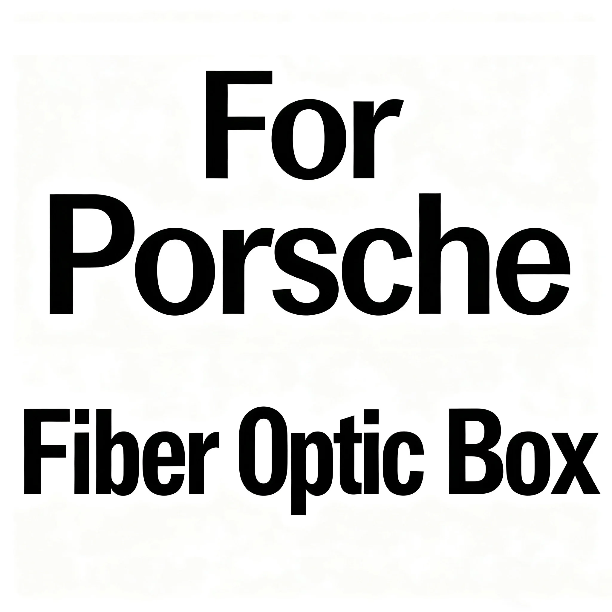 CHSTEK Per Scatola In Fibra Ottica Differenza di Prezzo Solo Scatola Decodificatore Per Auto Originale Con Amplificatore In Fibra Ottica “BOSE” Per Porsche 888