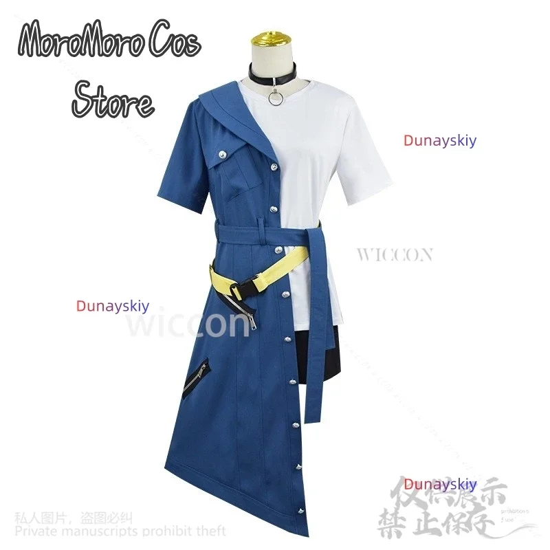 كوسبلاي رانا كانام كوسبلاي أنمي بانج دريم! إنه MyGO!!!!! تنورة رعاة البقر الموحدة زي الباروكات لجميع القديسين حفلة عيد الميلاد #3